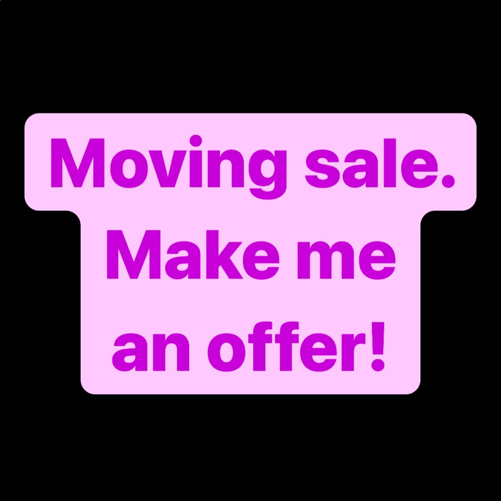 Moving sale!